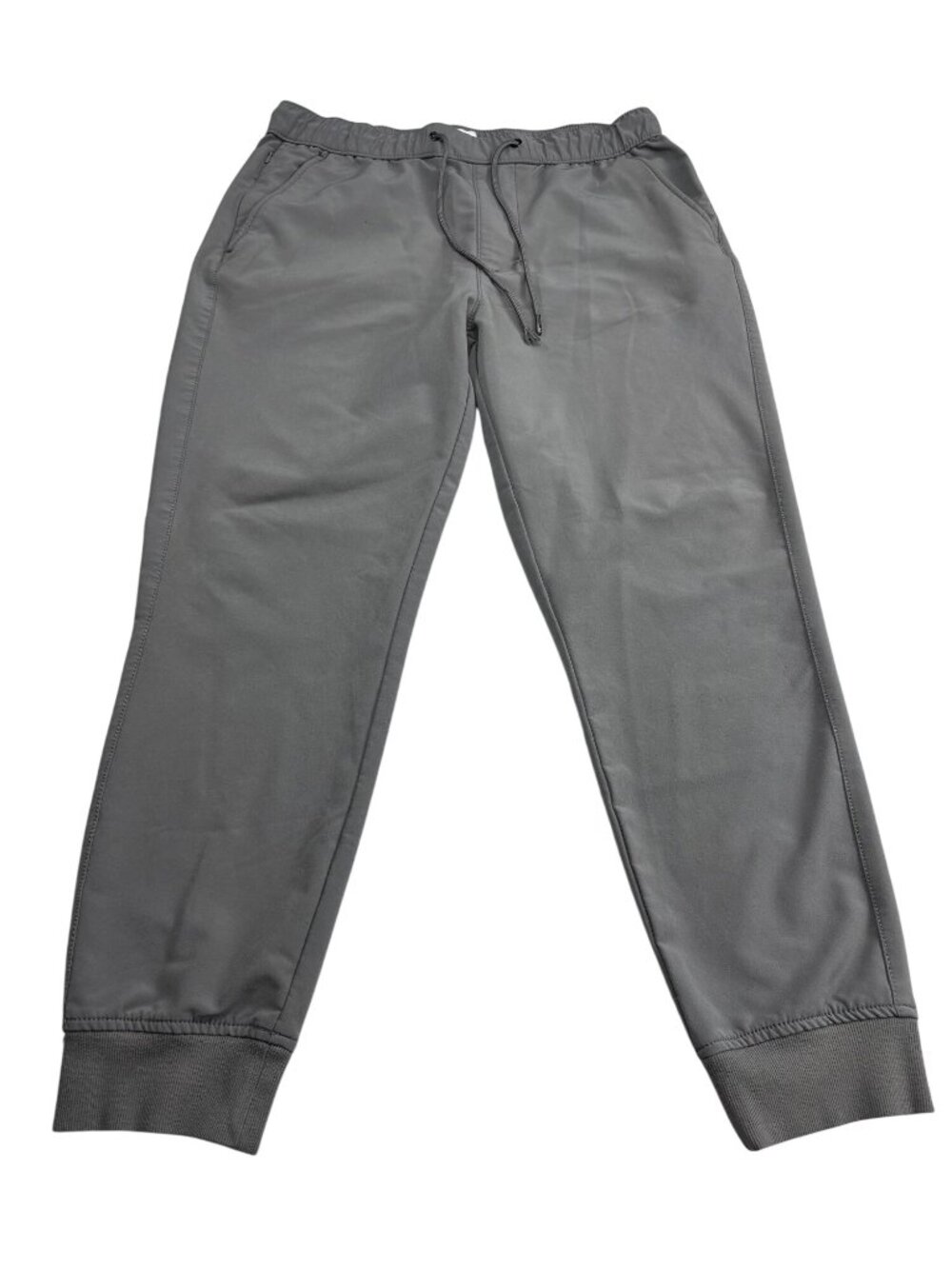 Goodfellow & Co Mens Medium Gray Jogger Pants Elastic Waistband Drawstring Casua